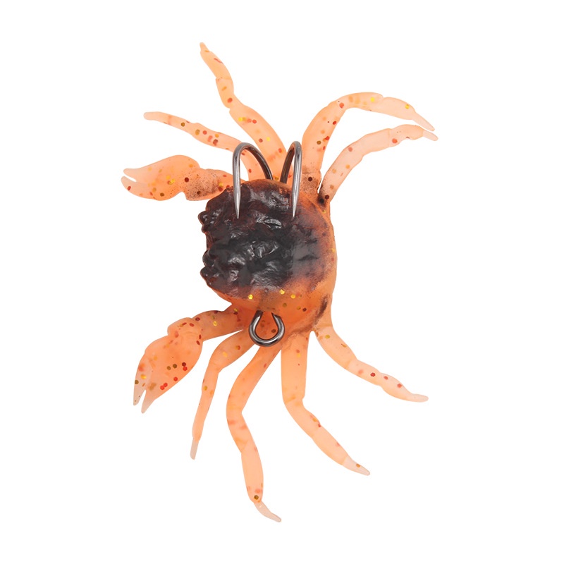 Mồi Câu Cá Giả Hình Con Cua Mềm 13cm 33.5g