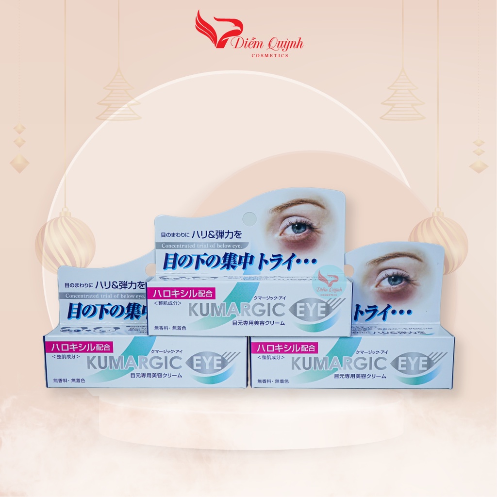 Kem thâm quầng mắt Kumargic Eye Cream Nhật Bản 20g