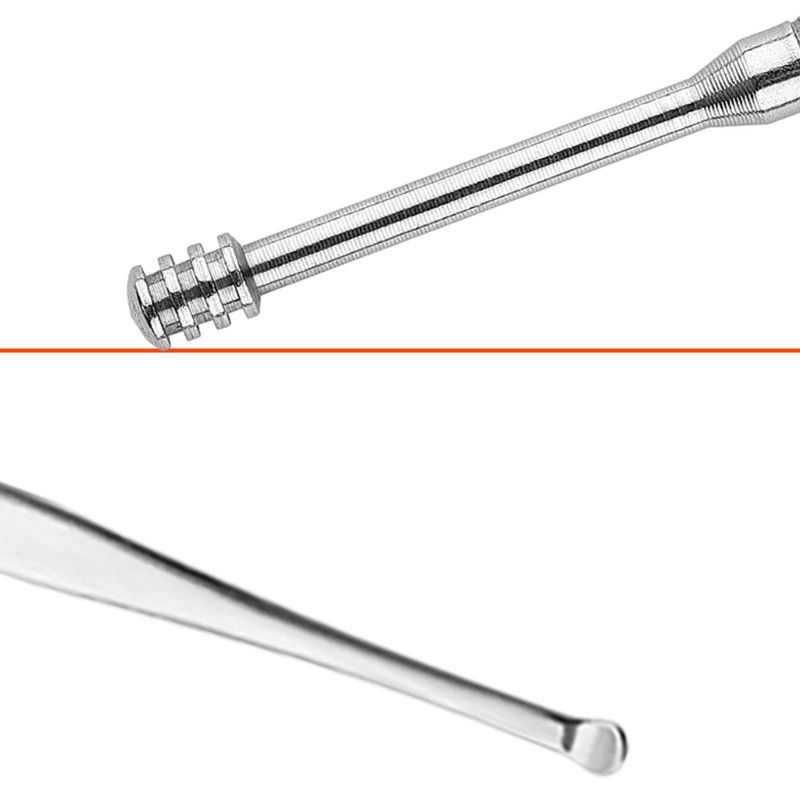 Set 6 dụng cụ lấy ráy tai vệ sinh bằng thép không gỉ có hộp đựng