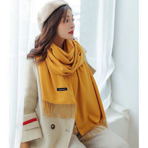 ❤ GIÁ SẬP SÀN ❤ Khăn quàng cổ len nữ cashmere mùa đông Dày Mịn Hàng Quảng Châu phong cách thời trang Siêu Đẹp