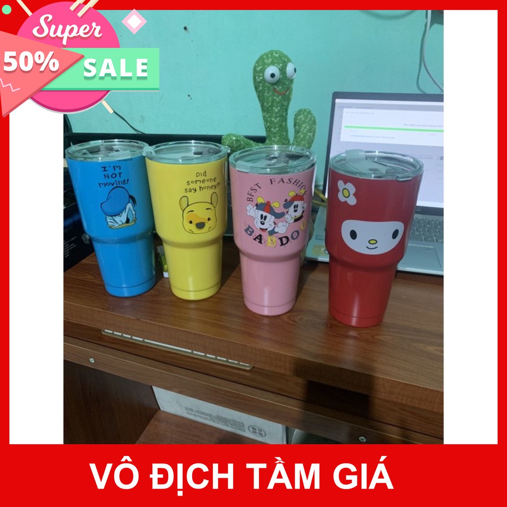 Ly Giữ Nhiệt  Thái Lan 900ml Kèm Túi Xách, 2 Ống Hút Và Cọ Rửa giá rẻ số 1 giảm giá 50% mua ngay mua ngay giảm giá 50% c