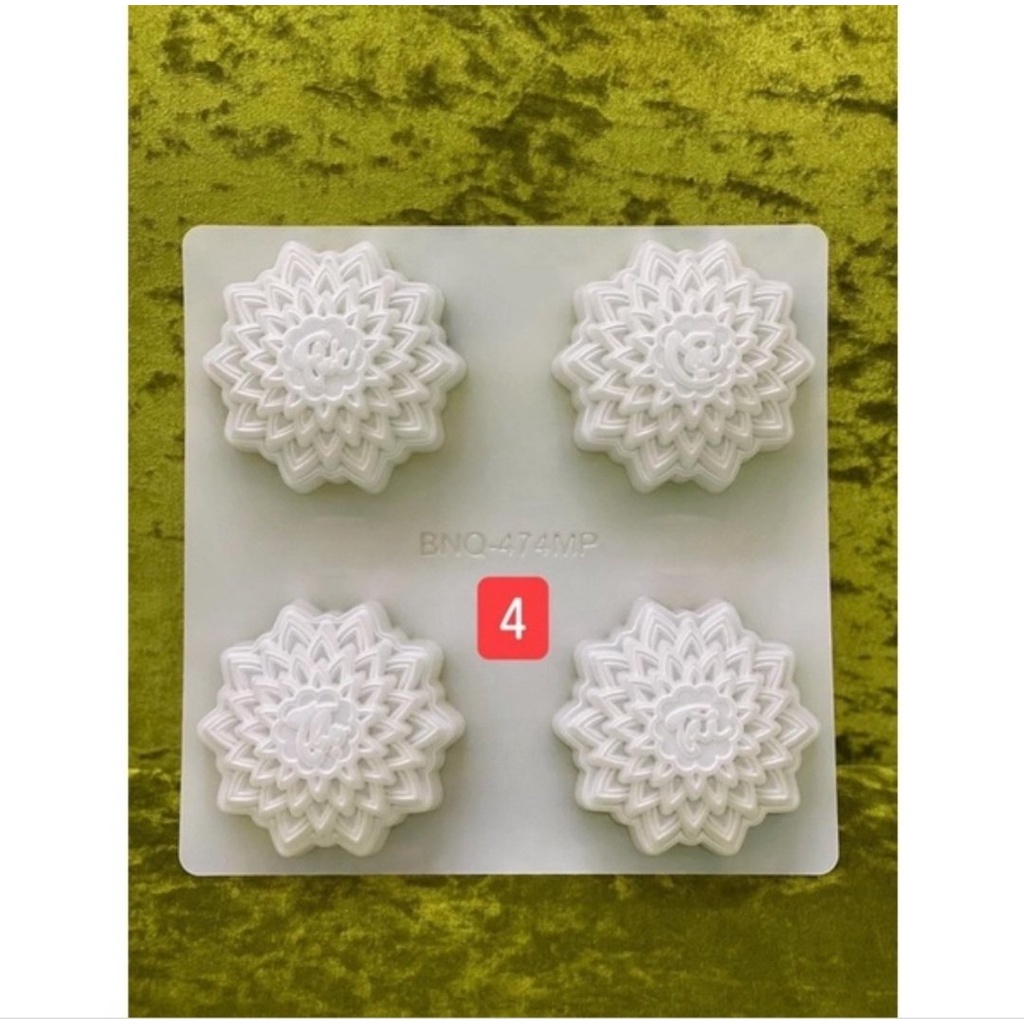 Khuôn nhựa Trung Thu rau câu (150gr-200gr)