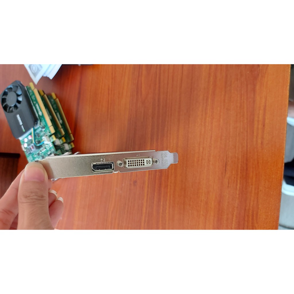 Card màn hình rời cho thiết kế đồ họa NVIDIA QUADRO K620 2GB DDR3/DP/DVI-I DL/PCIx16/chân lùn cho dòng cây HP và Dell nh