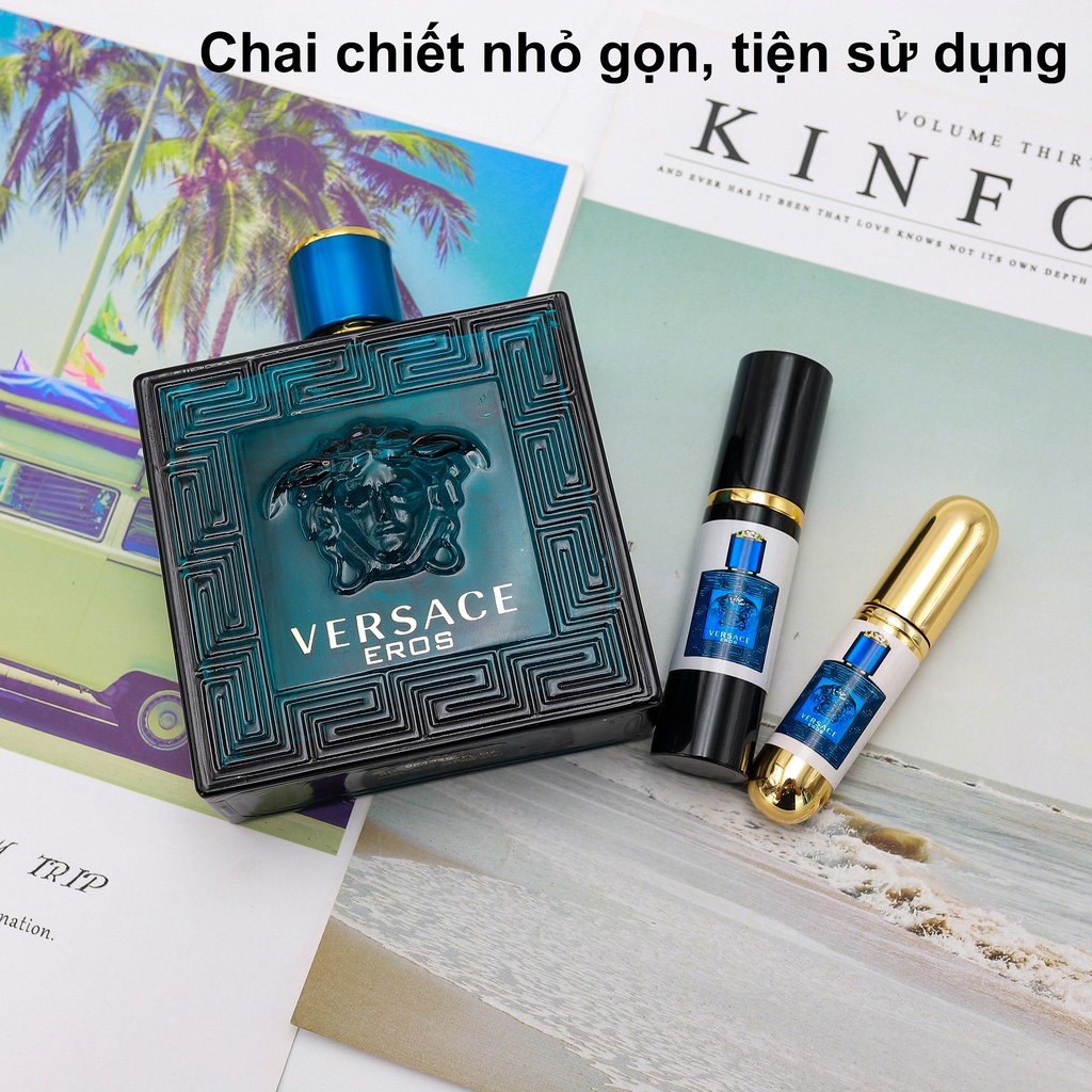 Top Nước Hoa Nam 𝗩𝗲𝗿𝘀𝗮𝗰𝗲 Chai 10ml, Những Chai Có Mùi Hương Tốt Nhất | Thế Giới Skin Care