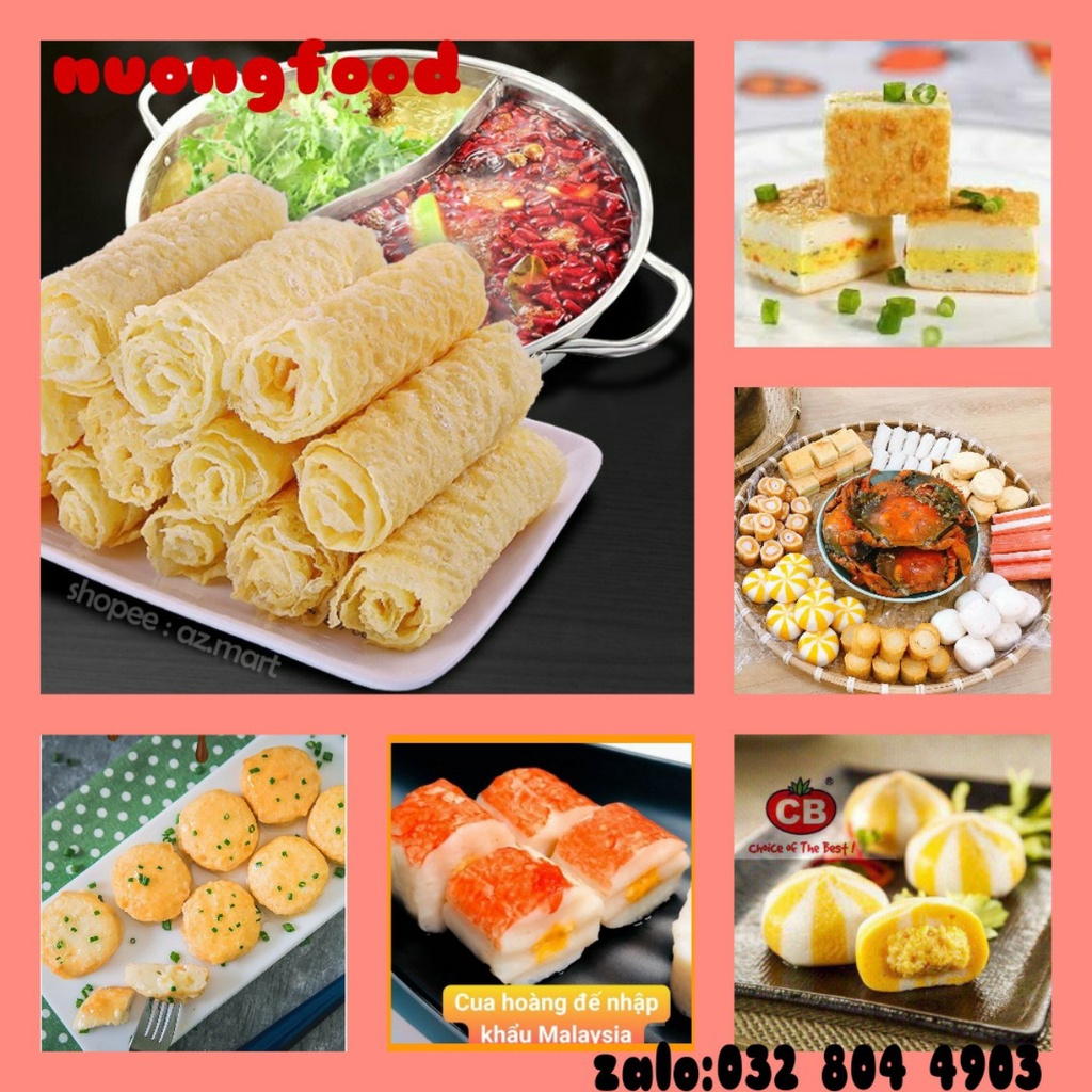 [HCM-HỎA TỐC] VIÊN THẢ LẨU - CÁ VIÊN CHIÊN CÁC LOẠI HÀNG NGON - NUONGFOOD