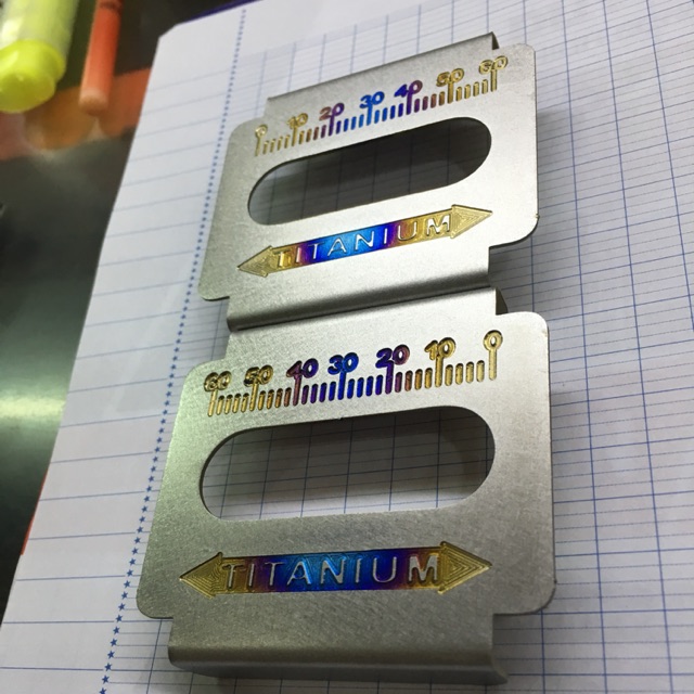 Bộ nẹp gấp titanium dòng xe sinoc-winner
