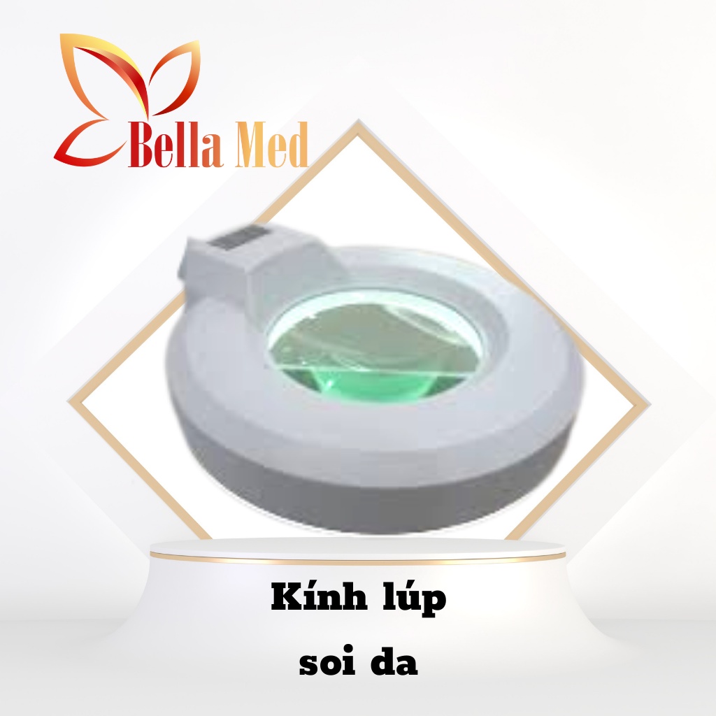 Đèn led soi da cho spa, phun xăm có dimmer chỉnh sáng tối chân nặng