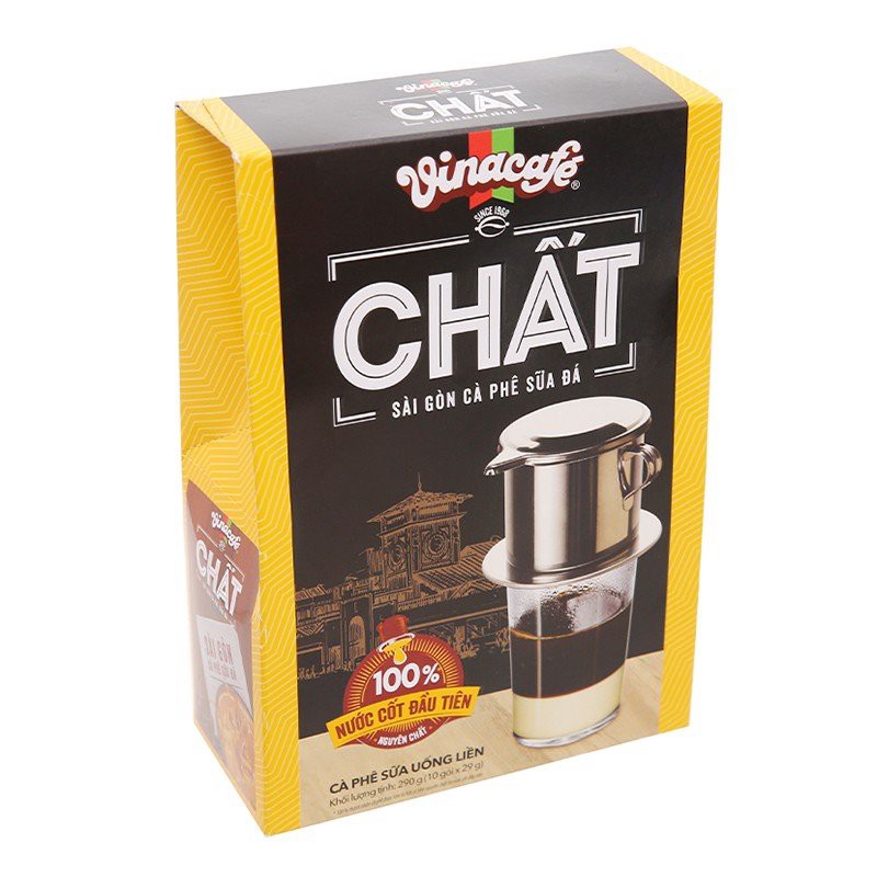 VinaCafe - Cafe Chất 290g (10 gói x 29g)