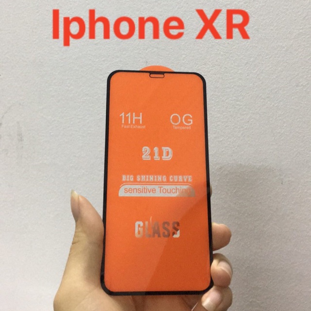 Kính cường lực iphone XR full màn