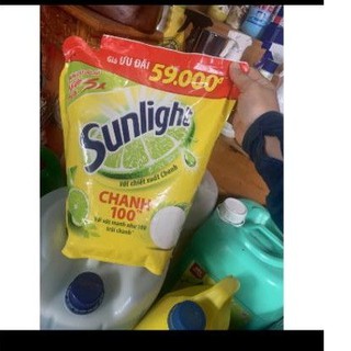 NƯỚC RỬA CHÉN SUNLIGHT TÚI 2.6KG SIÊU RẺ
