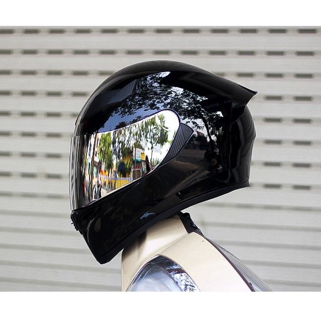 Mũ bảo hiểm Royal M138B đen bóng chọn màu kính