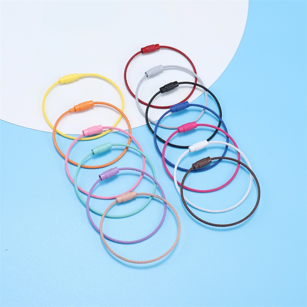 Set 10 chiếc dây móc khóa St.kunkka dạng vòng xoắn ốc