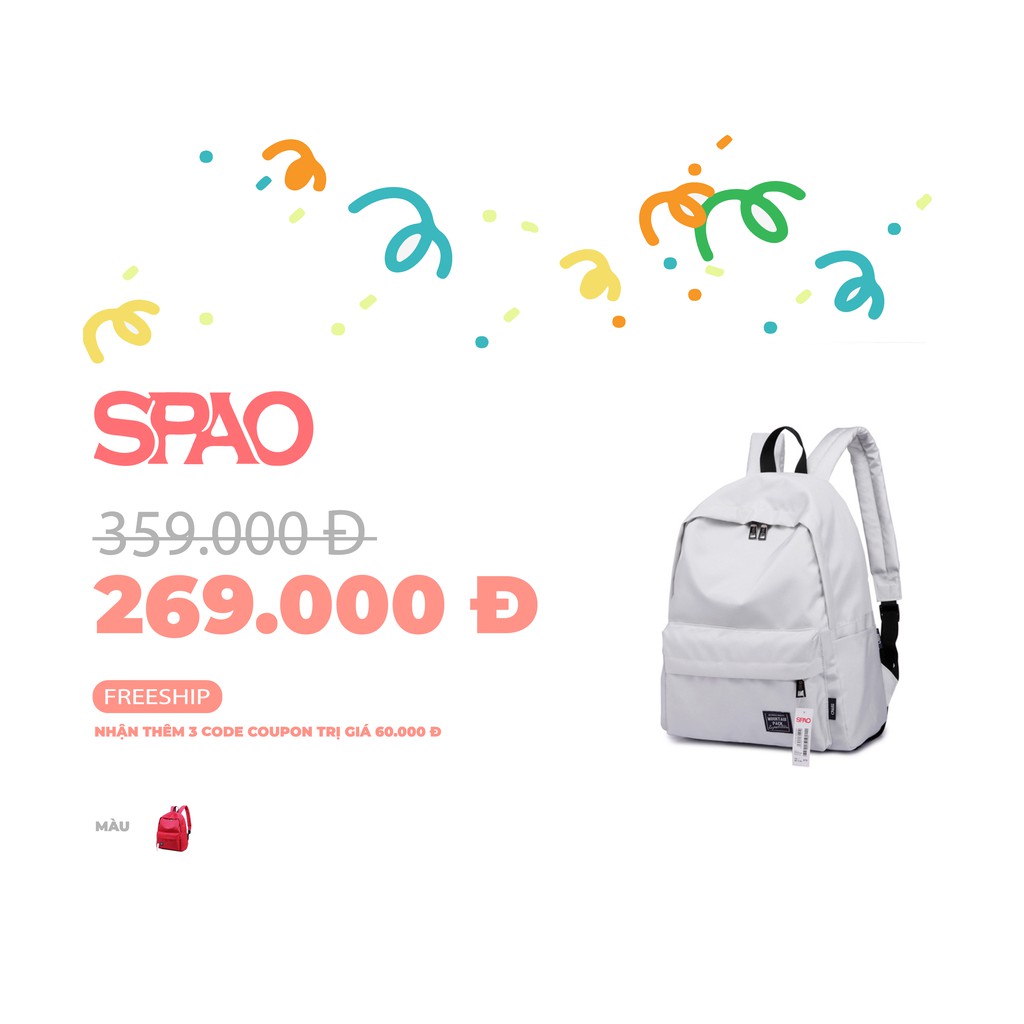 Balo Hàn Quốc SPAO Moutain Pack packbag