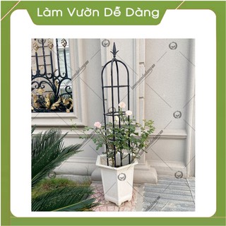 ~  Khung Đỡ, Giá Đỡ Hoa Hồng Leo, KHUNG THÁP CHUÔNG 1.6m ~
