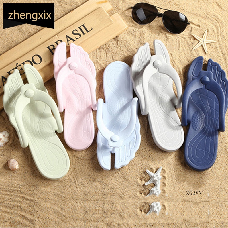Dép Xỏ Ngón Đi Biển Chống Trượt Có Thể Gấp Gọn Tiện Lợi