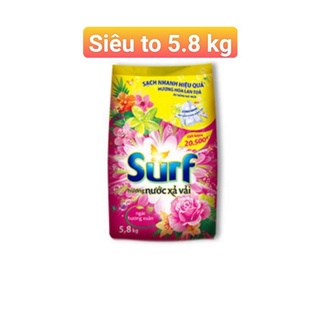 Bột giặt Surf hương Nước xả vải 5.8kg