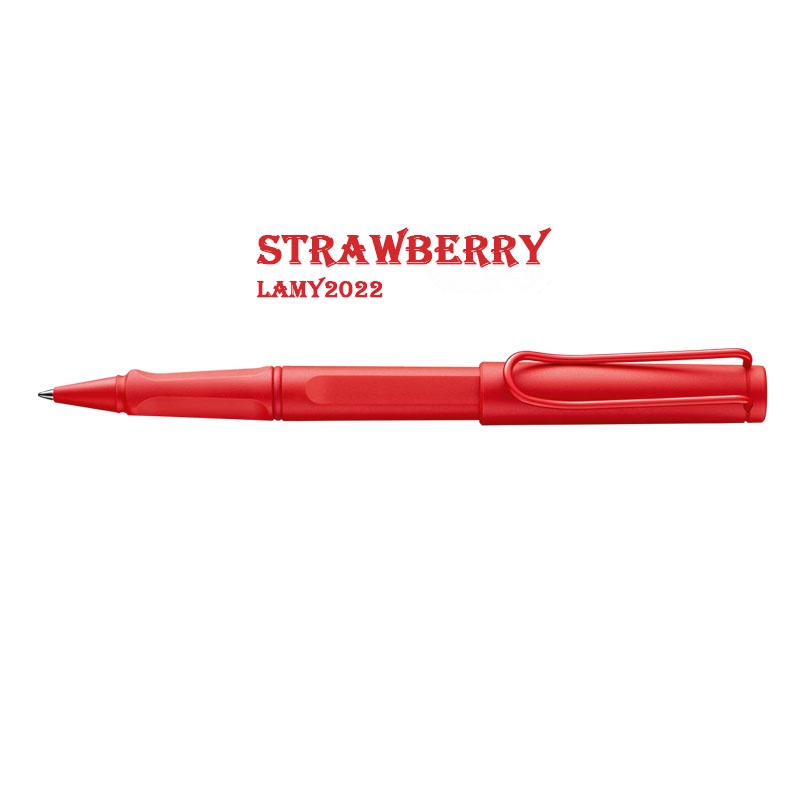 LAMY Safari Rollerball Pen 2022 Special Edition Strawberry Cream