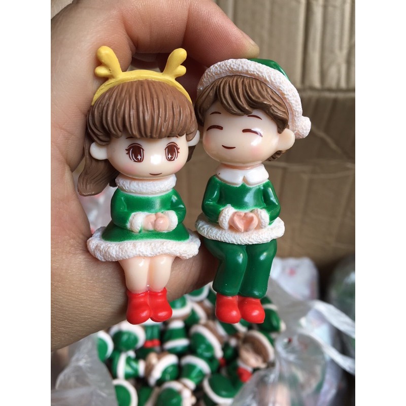 Cặp đôi trang trí noel