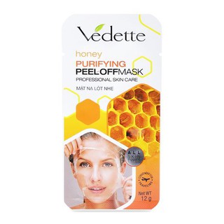 Mặt Nạ Lột Nhẹ Dưỡng Da Vedette Mật Ong 12ml