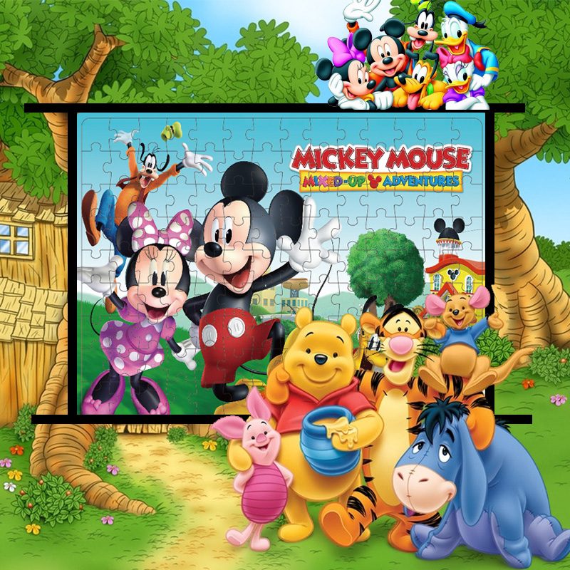 Bộ Đồ Chơi Ghép Tranh Hình Chuột Mickey 126 Mảnh Ghép Dành Cho Bé
Trai Và Gái