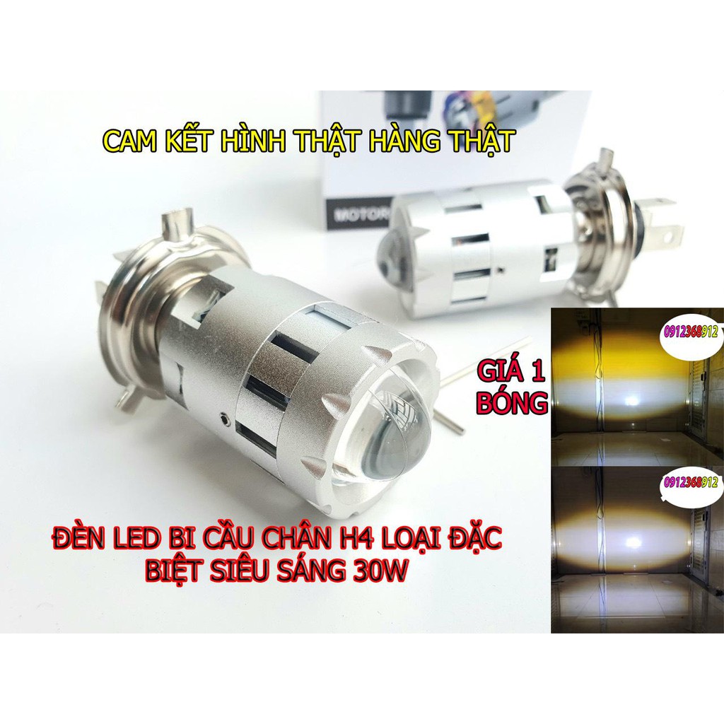 ĐÈN PHA LED BI CẦU 2 MÀU COS VÀNG PHA TRẮNG ( J ONE)
