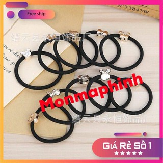 [Giá sốc 1k] 1k Chun buộc tóc siêu sang(1 chiếc)