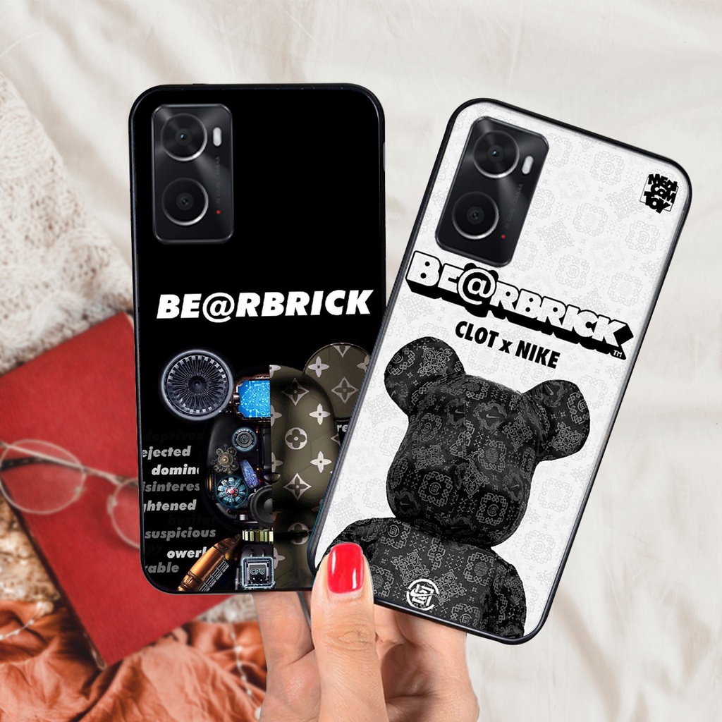 Ốp lưng Oppo A76 - Oppo A36 - Realme C35 bearbrick cực độc cực đẹp siêu hot