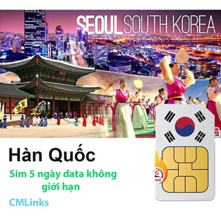 Sim Hàn Quốc 4G 5 ngày