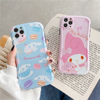 Melody Cinnamoroll Ốp lưng iPhone 11 Pro Max XR XS Max SE 2020 Soft Case Cover iPhone7/8 Plus Phoen Case Slim Waist Shockproof Cover