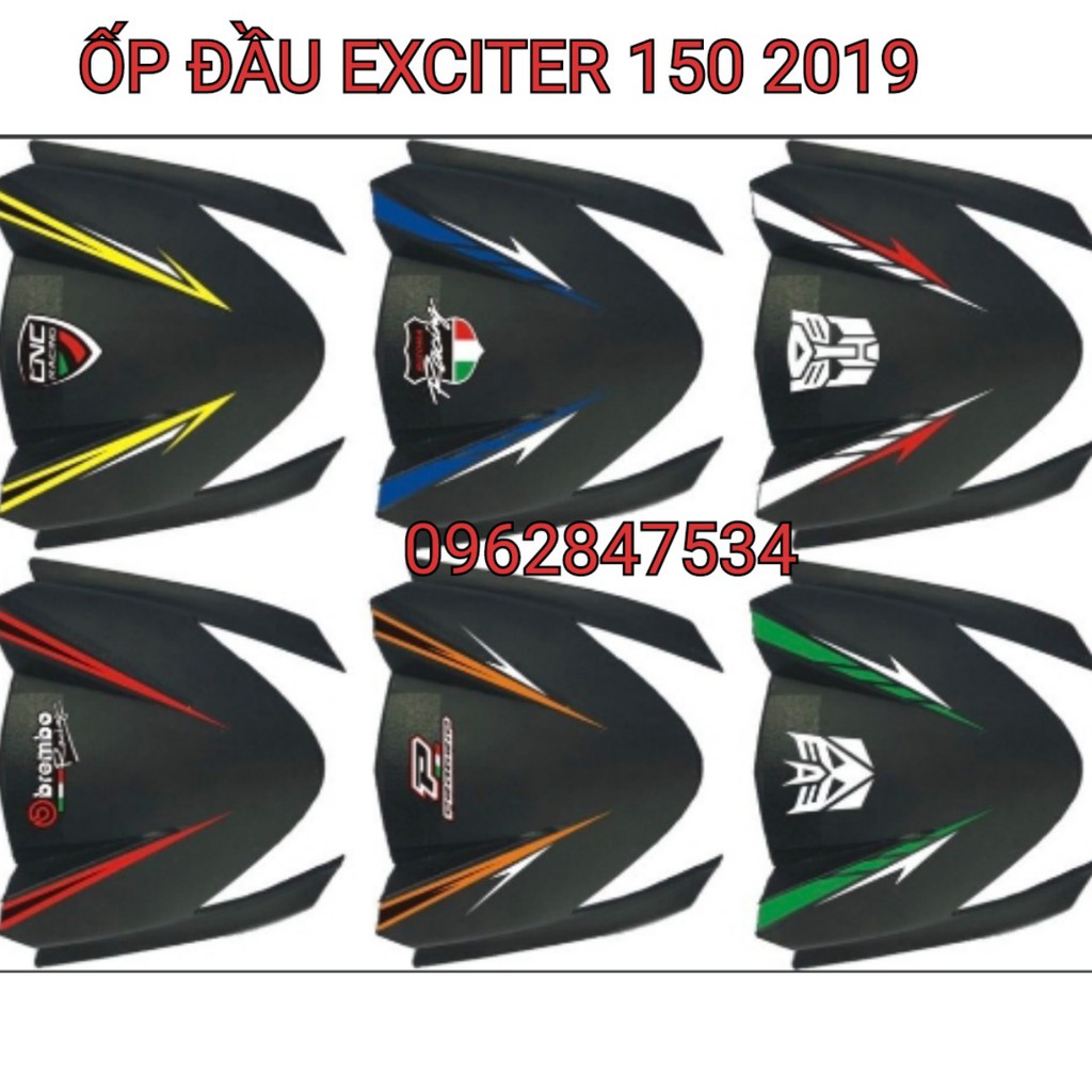 ỐP ĐẦU EXCITER 150 2018 - 2019 2 tai dưới