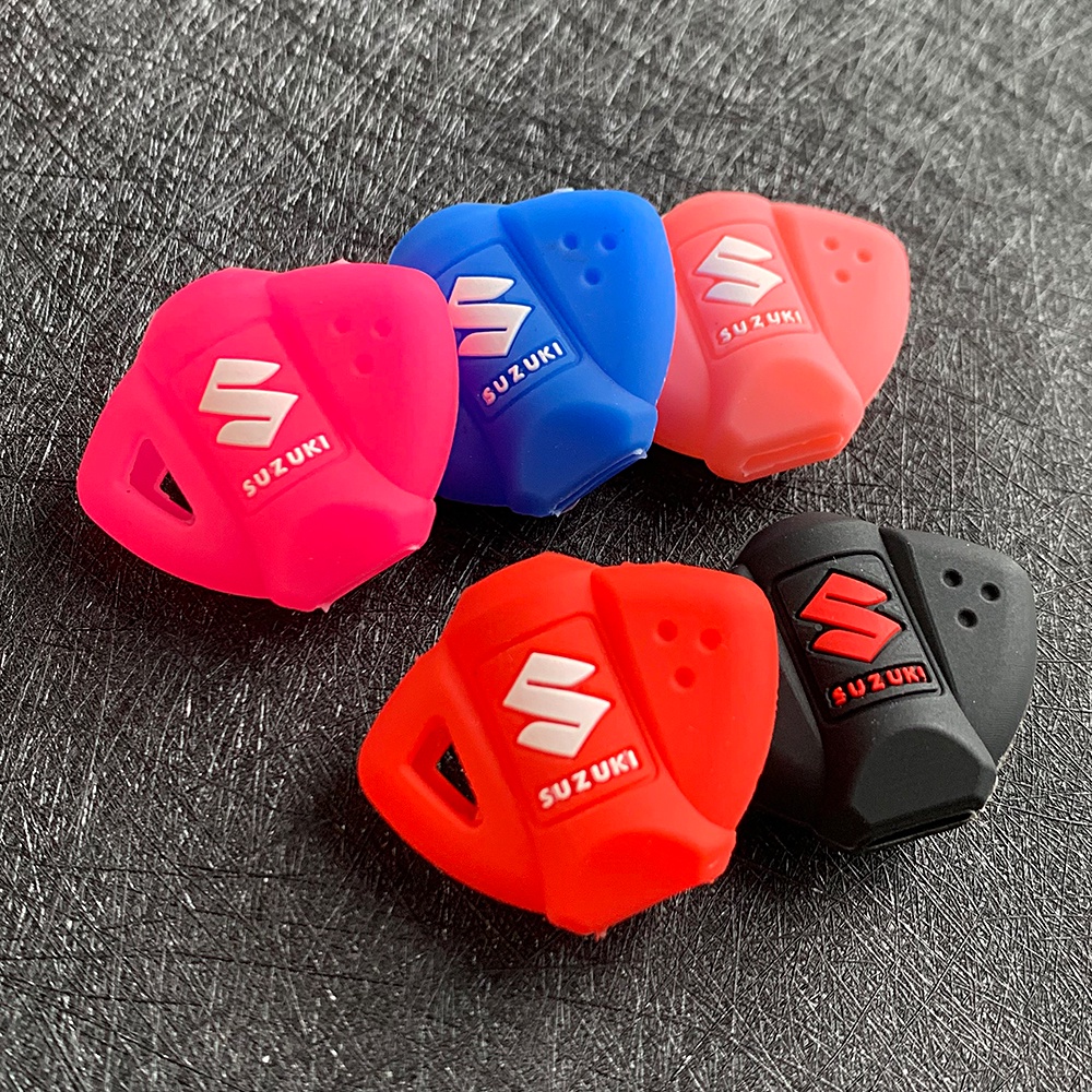 Chìa khóa Suzuki Vỏ cao su Vỏ silicon chính Hộp bảo vệ chìa khóa Chìa khóa xe máy Phụ kiện xe máy Đối với SUZUKI GSXR600 750 1000 1300 SV 650 1000 DL650