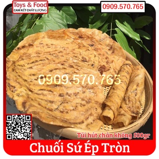 Chuối sứ ép khô - đặt sản Cà Mau