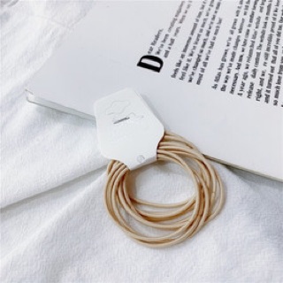 Sét 10 dây buộc tóc màu
