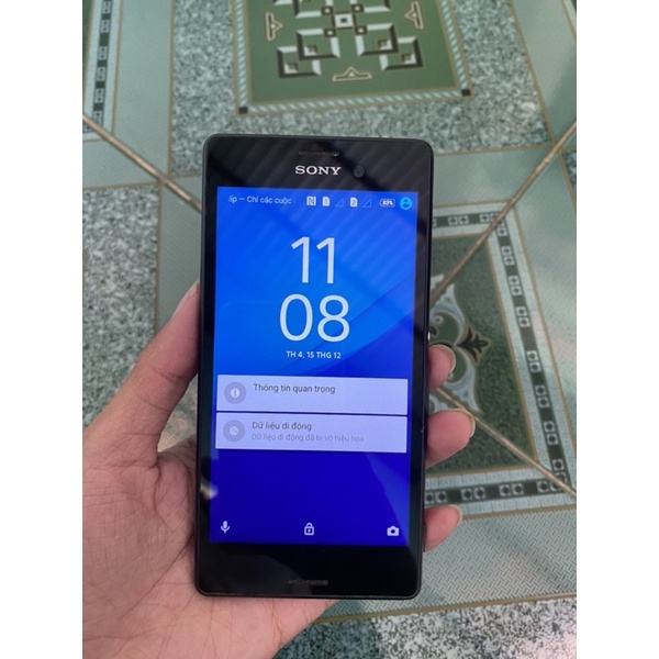 Điện thoại Sony M4 Aqua nguyên zin áp suất bị mất sóng