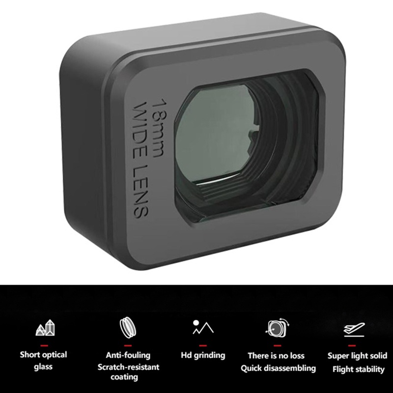 Bộ Lọc Ống Kính Máy Ảnh Góc Rộng 18mm Cho Mini 3 Pro