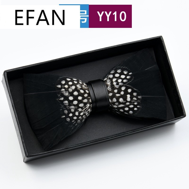 Cà Vạt Nơ Bằng Da Sang Trọng Kèm Hộp Đựng Thời Trang Dành Cho Nam