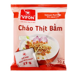 CHÁO VIFON CÁC VỊ (CÓ GÓI THỊT THẬT) 70G