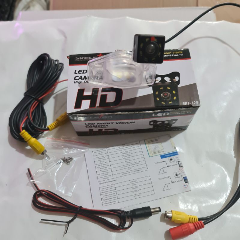 Camera Chiếu Hậu oem 8 Đèn led Cho Xe Hơi honda hrv