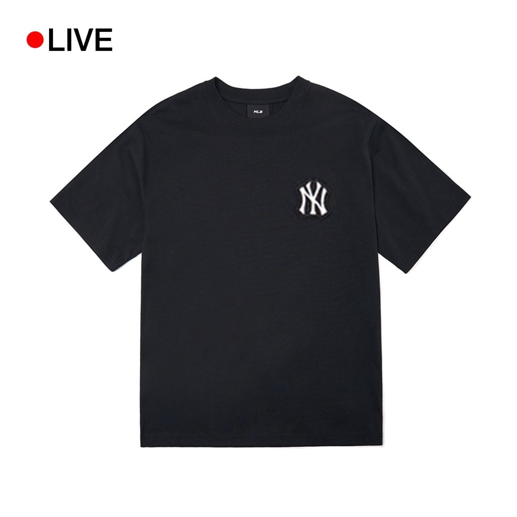 MLB - Áo thun cotton unisex basic logo NEW YORK YANKEES