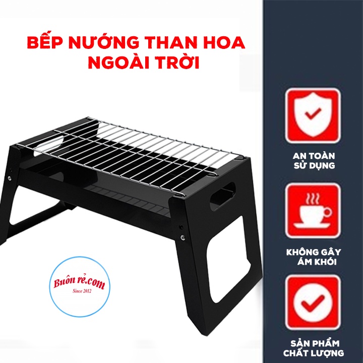 Bếp nướng than hoa Phú Khang cao cấp - Bếp nướng BBQ ngoài trời 01514