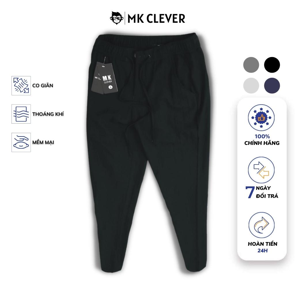 Quần Dài Nam Vải Đũi Xước MK CLEVER Form Ôm Gọn Chất Vải Chống Nhăn Siêu Thoáng Mát