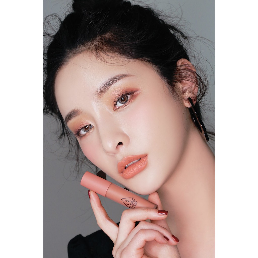 Sẵn Son 3CE soft lip lacquer chính hãng