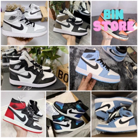 Giày JORDAN 1 CỔ CAO,Giày thể thao JODAN,Giày sneaker JD1 HIGH các màu mới nhất,hót nhất - Bin store