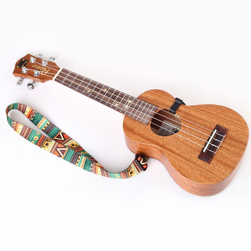 Dây Đeo Vai Đàn Ukulele Bằng Polyester Mềm Có Thể Điều Chỉnh