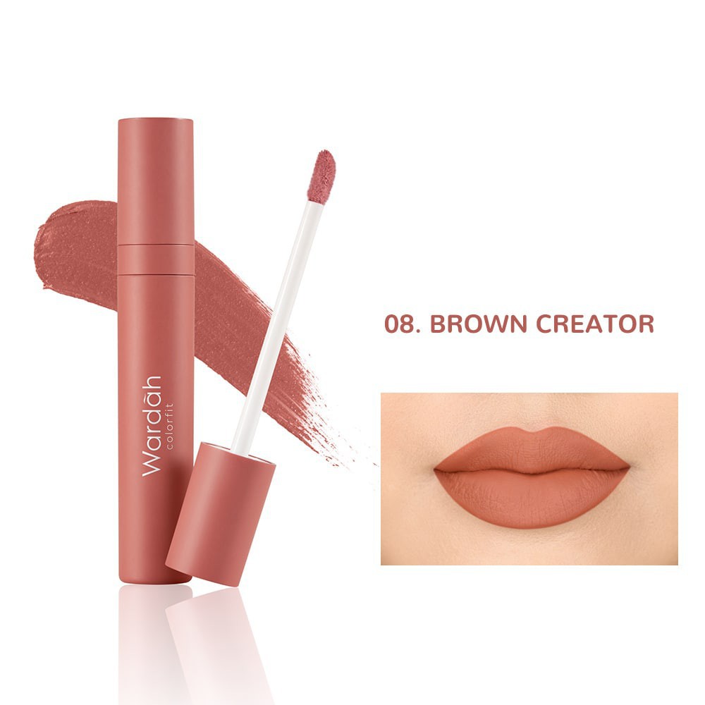 (Hàng Mới Về) Son Lì Wardah Colorfit Chất Son Mịn Như Nhung | BigBuy360 - bigbuy360.vn