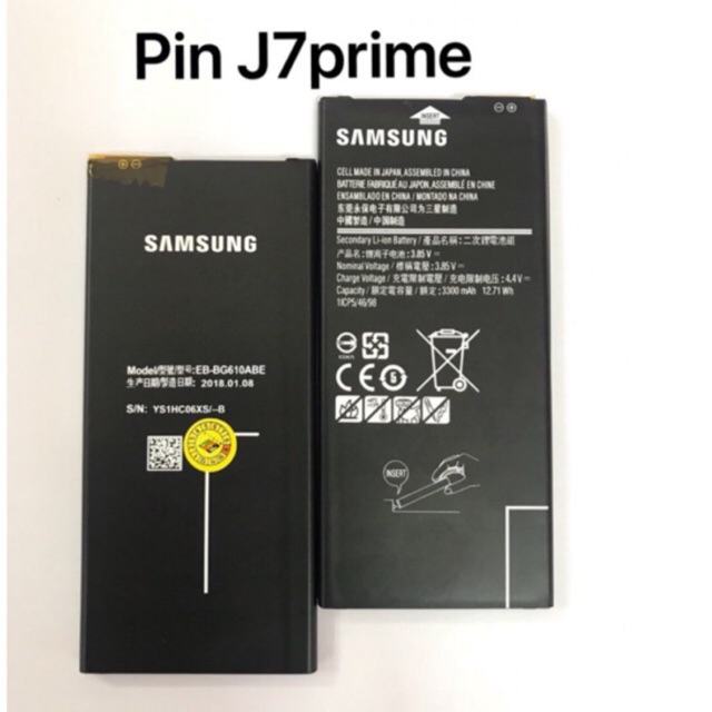 Pin samsung  j7 prime