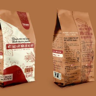 BỘT GẠO LỨC ĐẬU ĐỎ MÈ ĐEN VITAPRO - KHÔNG ĐƯỜNG (MẪU MỚI)