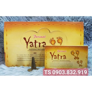 TRẦM NỤ YATRA ÂN ĐỘ 1 HỘP 8, 10 VIÊN