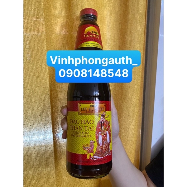 DẦU HÀO THẦN TÀI 907G LEE KUM KEE - CHOY SUN OYSTER SAUCE HONGKONG