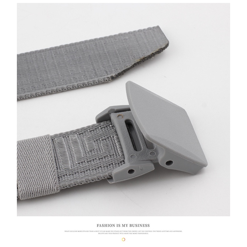 Thắt Lưng Canvas 3.8cm Thời Trang Dành Cho Nam Và Nữ